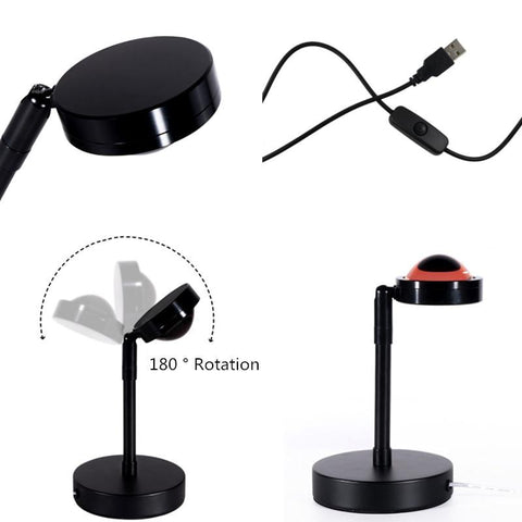 Sunset Projection Table Lamp