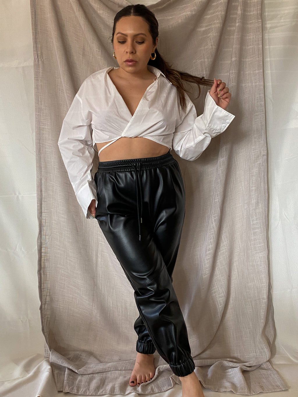 Girl Boss Faux Leather Pants – shopellarae