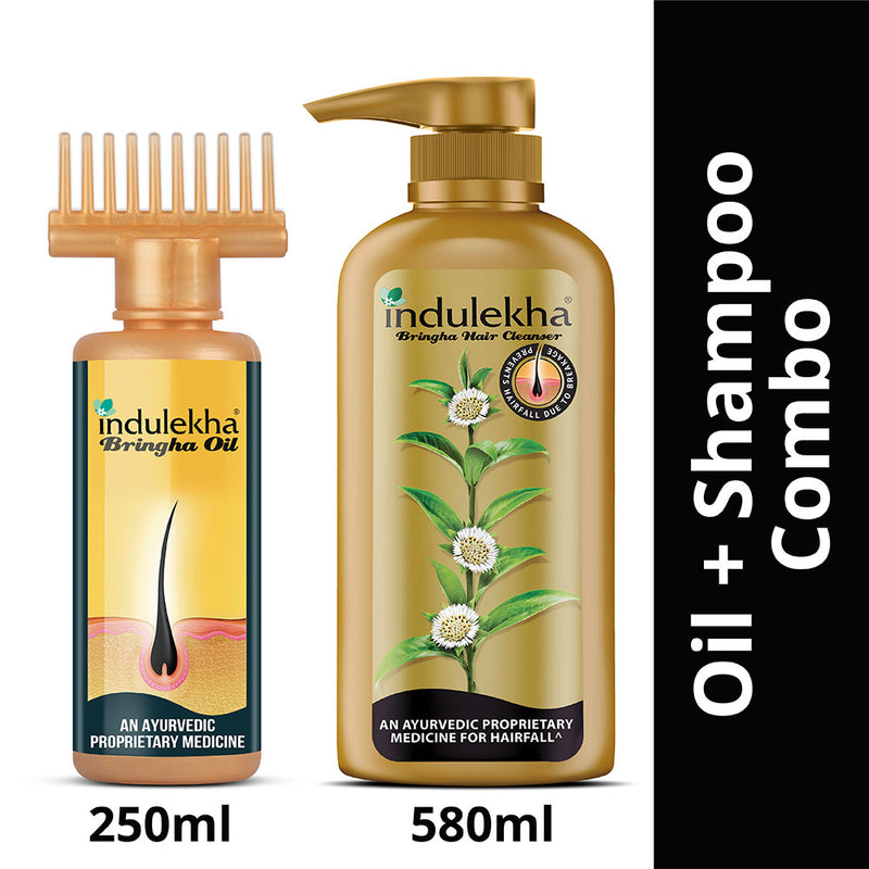 Indulekha Bringha Shampoo Proprietary Ayurvedic Medicine for Hairfall  TheUShop