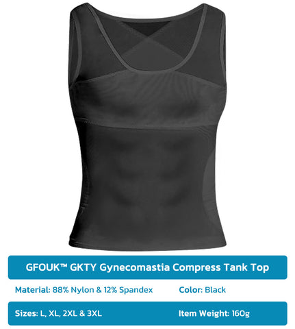 LUCKYSONG™ GKTY Gynecomastia Compress Tank Top