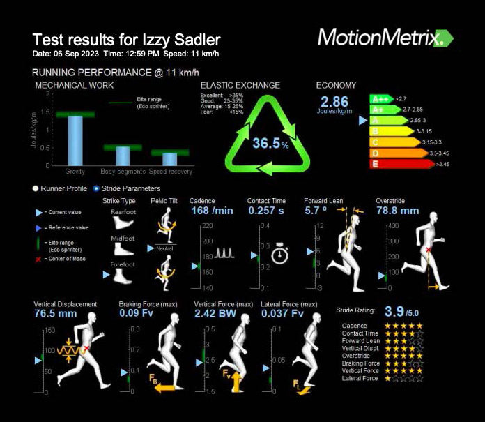 Running Analysis Screen Test Results