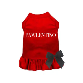 Pawlentino Bow Dog Outfit