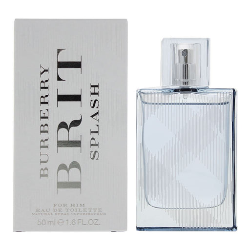 Burberry Brit Splash Eau de Toilette 50ml Men Spray — Red Label Outlet