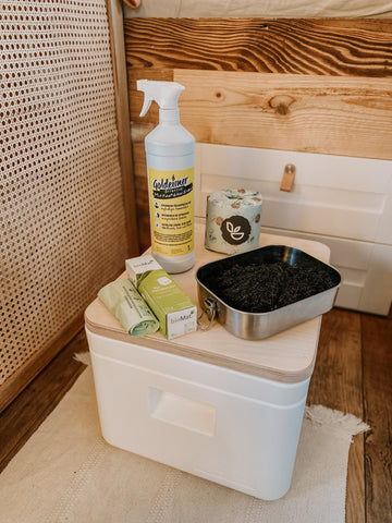 accessories of a composting toilet