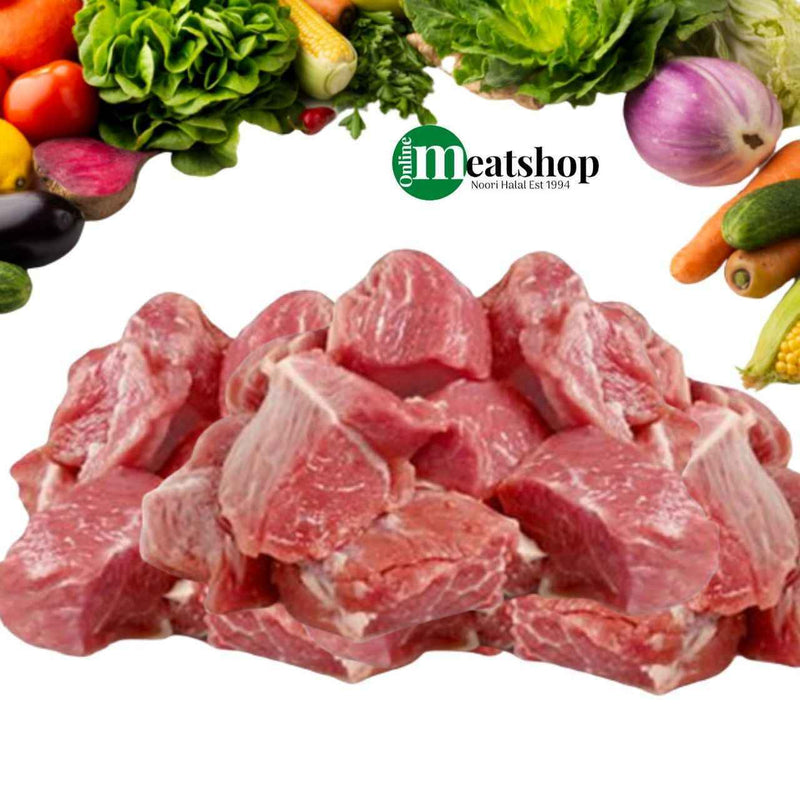 Fresh Halal British Beef Boneless Meat