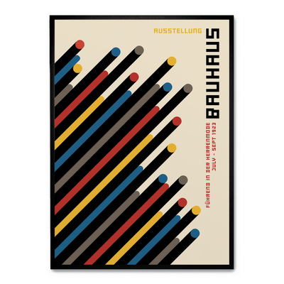 Bauhaus Circles 2 poster