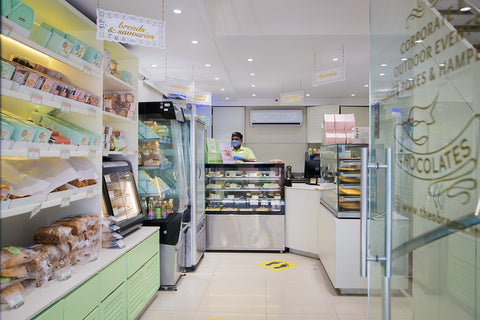 Theobroma Bakery Shop in Peddar Road