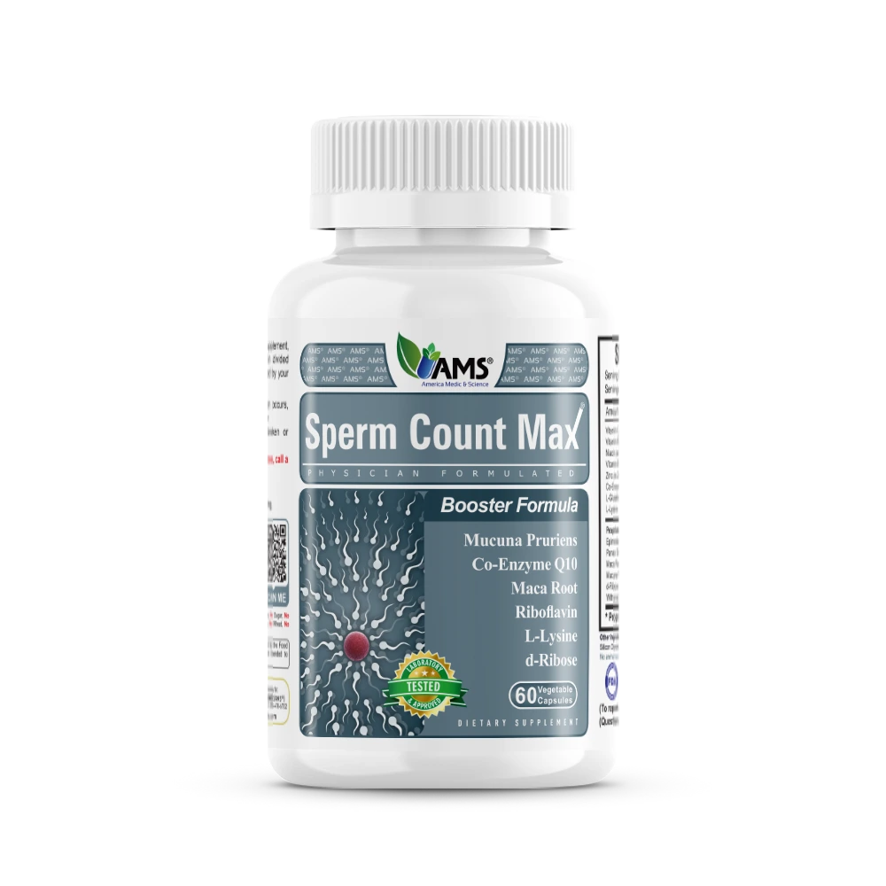 Sperm Count Max - Male Fertility Support Supplement