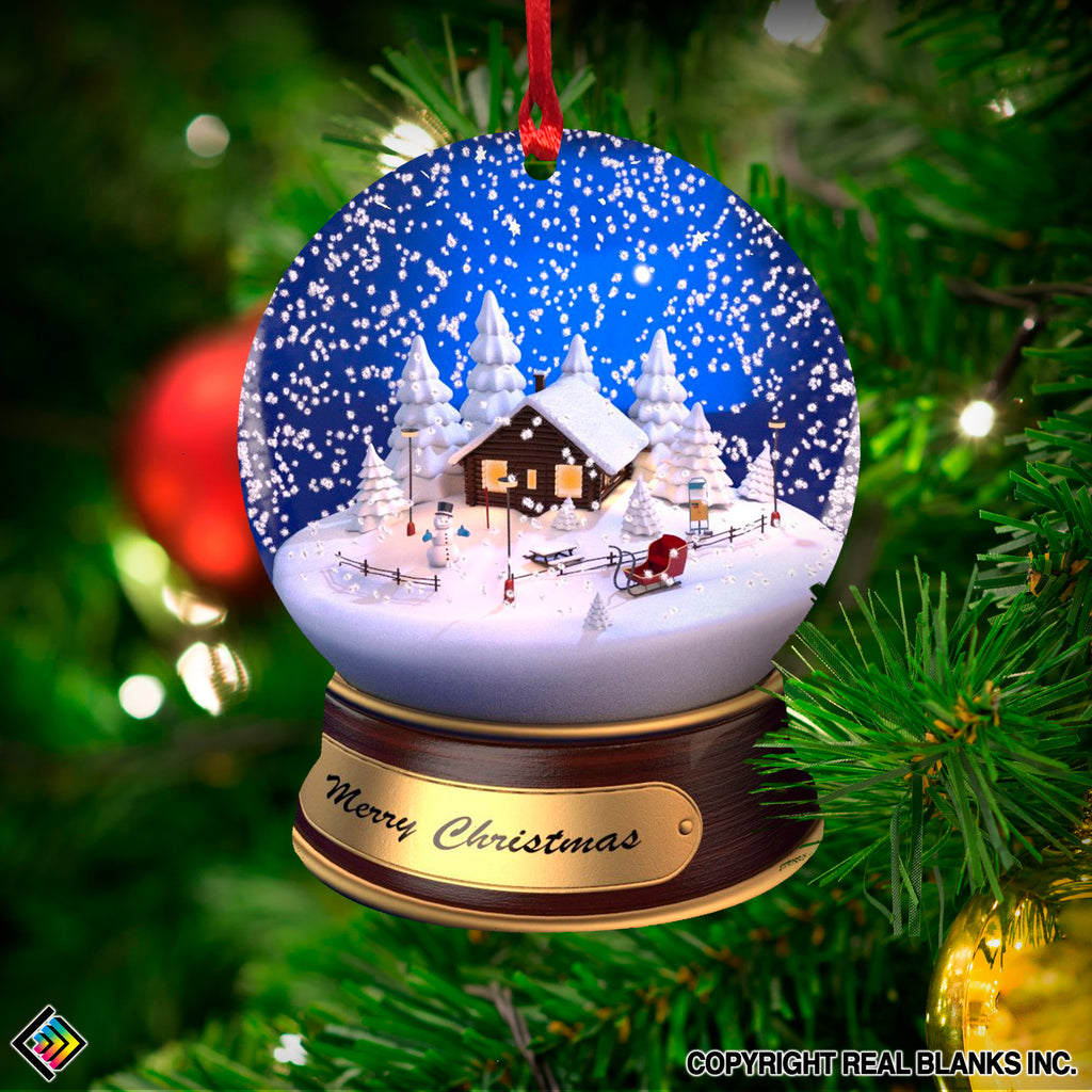 Sublimation Christmas Decoration Blank (POLYMER) Hanging Ornament Various  Shapes