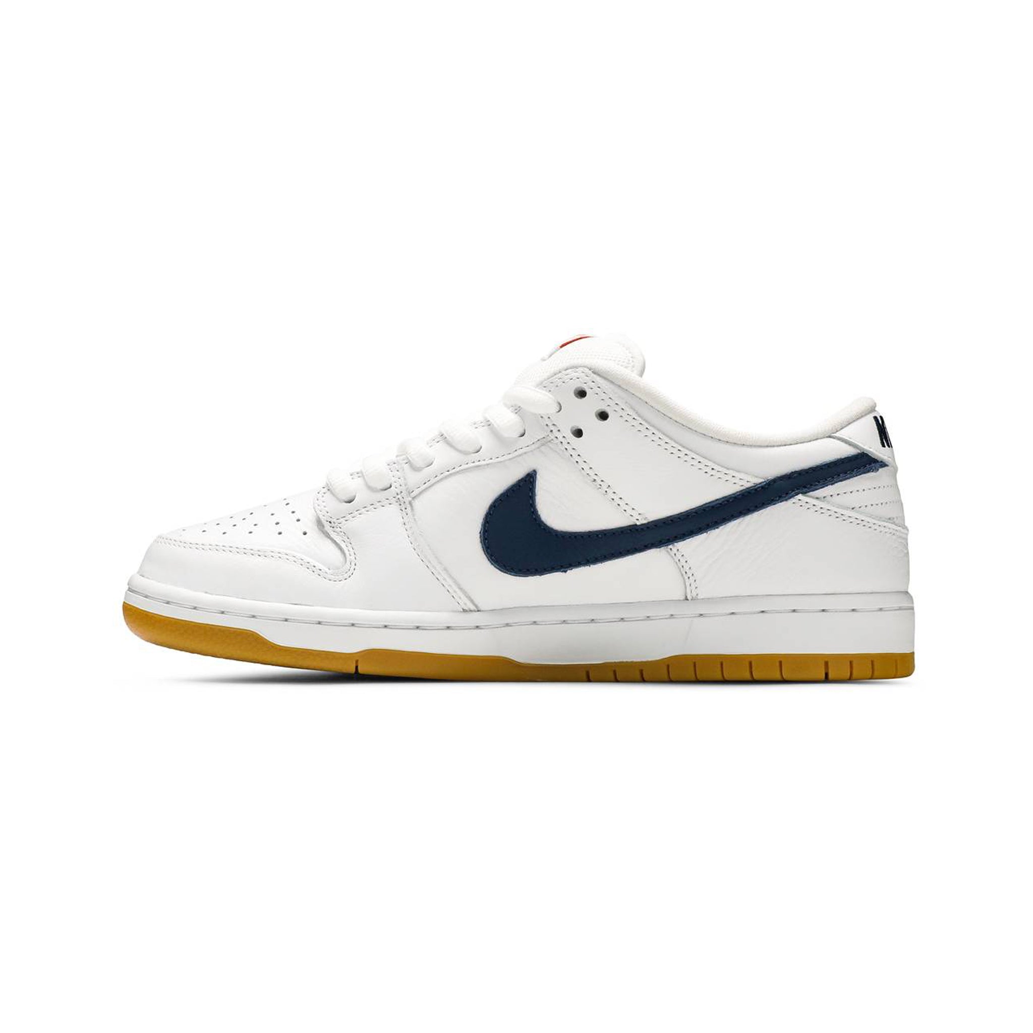 sb dunk white navy