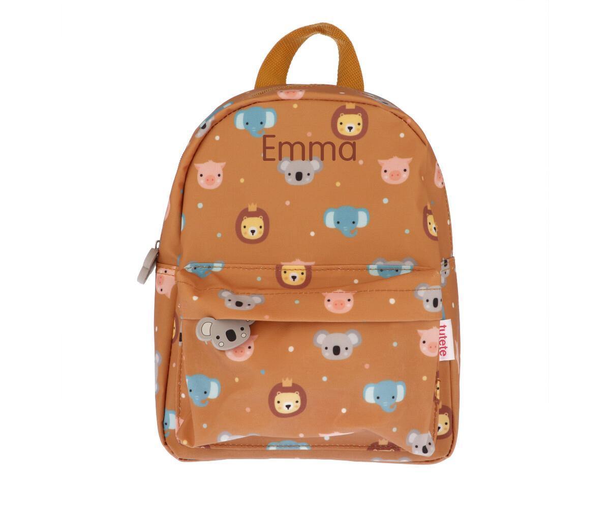 Mochila Infantil Personalizável - Animal Friends | Loja Papás & Bebés ...