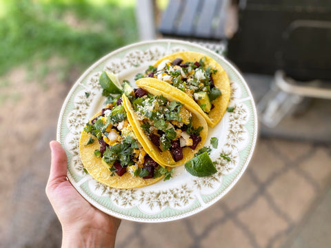 beet tacos