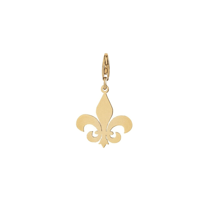 Dije Flor de Lis gold – Aletheia Jewelry