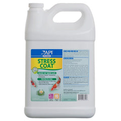 PondCare Stress Coat Plus Fish & Tap Water Conditioner for Ponds 1 Gallon (Treats 15,360 Gallons)