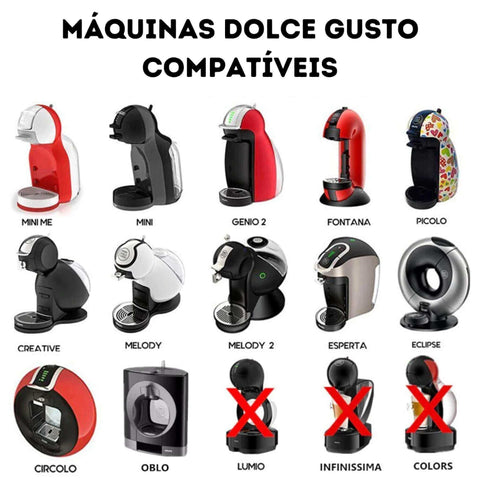 Sabores das Cápsulas do Dolce Gusto.  Dolce gusto, Capsulas cafe dolce  gusto, Capsulas dolce gusto