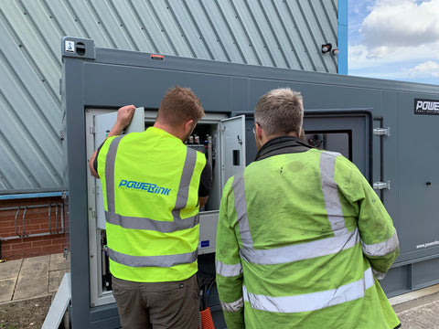 Inspection on a Gas Generator