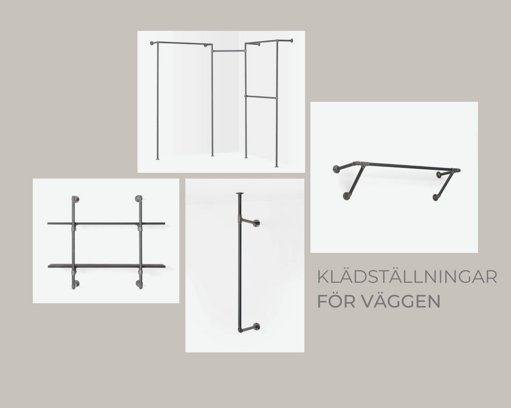 klädställningar för väggen