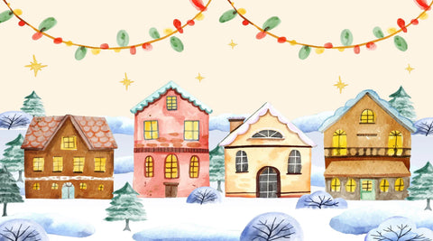 Christmas Painting Ideas Christmas Village