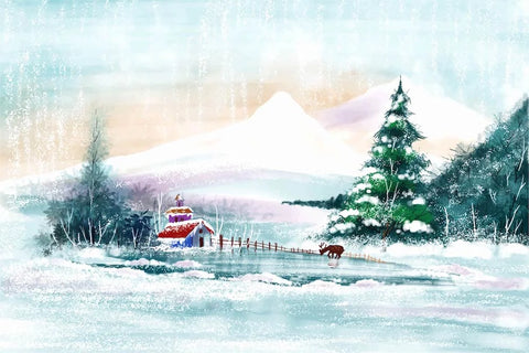 Christmas Painting Ideas Winter Wonderland