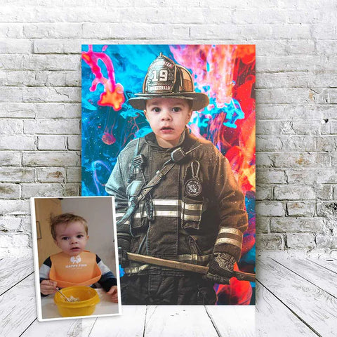 Gifts for Grandchildren who live far away Fireman