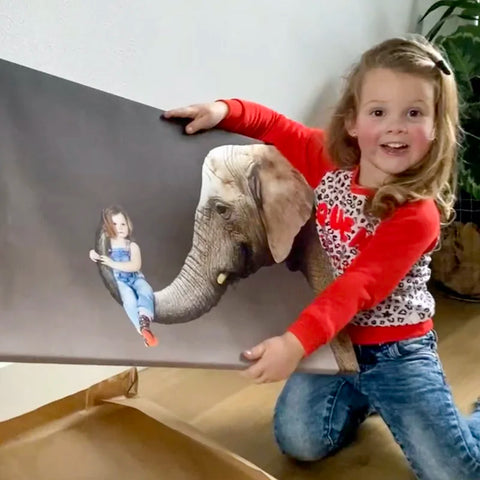 Gifts for kids who have everything Elephant Portrait