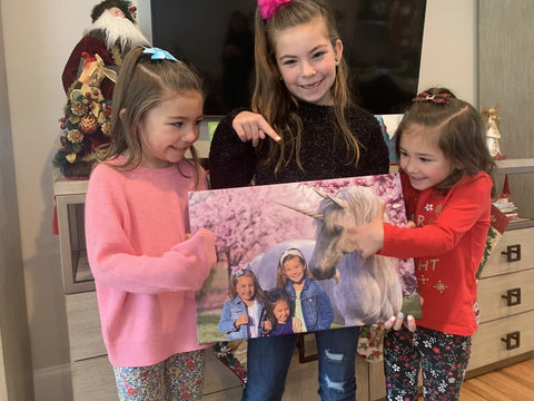 Gifts for kids who have everything unicorn portrait girls