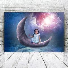 Newborn Family Photos Ideas Floating Moon