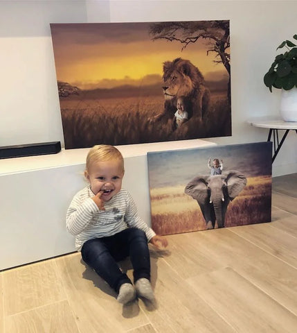 Non toy gifts for kids animal portrait