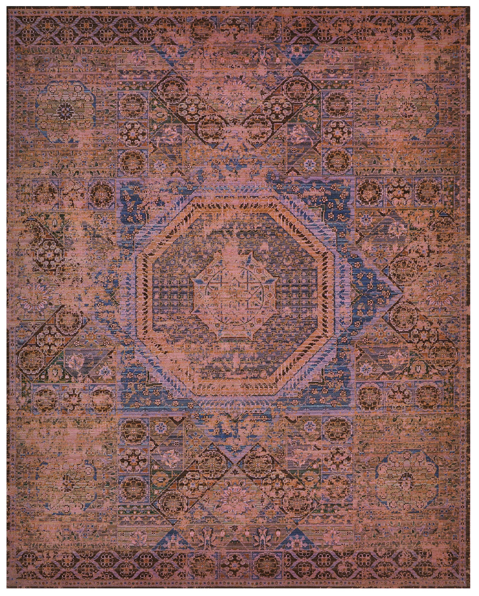 Nourison Timeless Blush Area Rug TML06 BLUSH (Rectangle) – RugMethod
