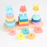 Colorful Animals Stacker