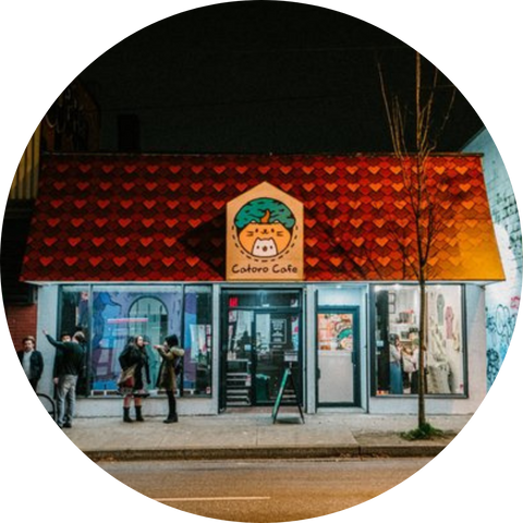 Photo of Catoro Cafe storefront in Vancouver, BC