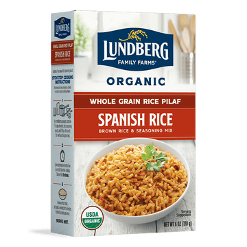 Lundberg Organic Whole Grain Spanish Rice Pilaf Box