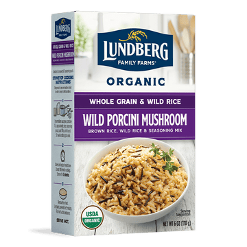 Lundberg Organic Whole Grain & Wild Rice Wild Porcini Mushroom Box