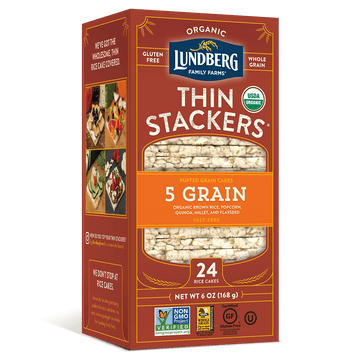 Organic Thin Stackers 5 Grain | 6 oz.
