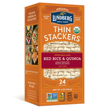 Organic Thin Stackers Red Rice & Quinoa | 6 oz.