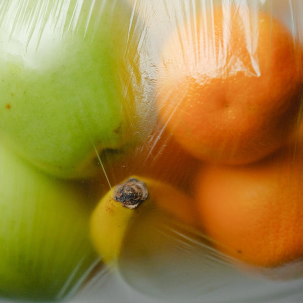Fruit in plastic