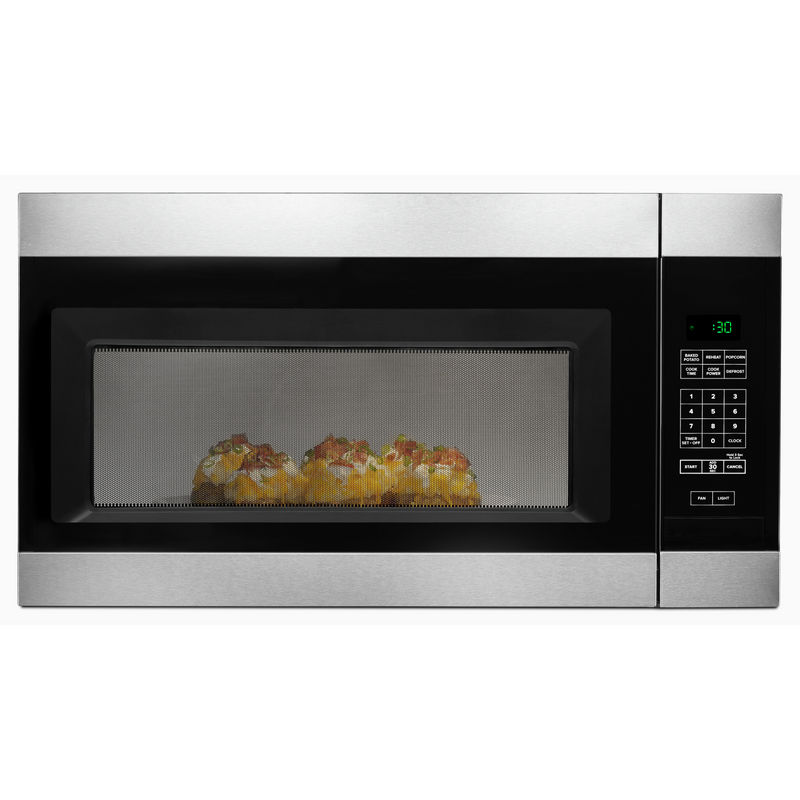 1.6 cu. ft. Amana® Over-the-Range Microwave with Add 0:30 Seconds YAMV2307PFS