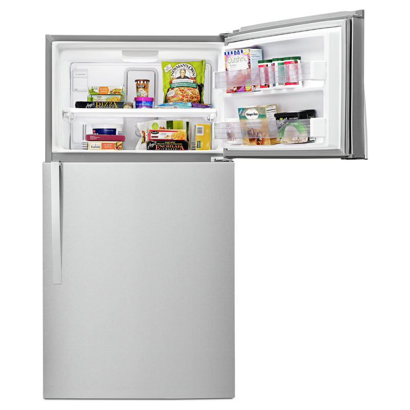 Whirlpool® 33" Wide Top-Freezer Refrigerator with Optional EZ Connect Icemaker Kit WRT541SZDM