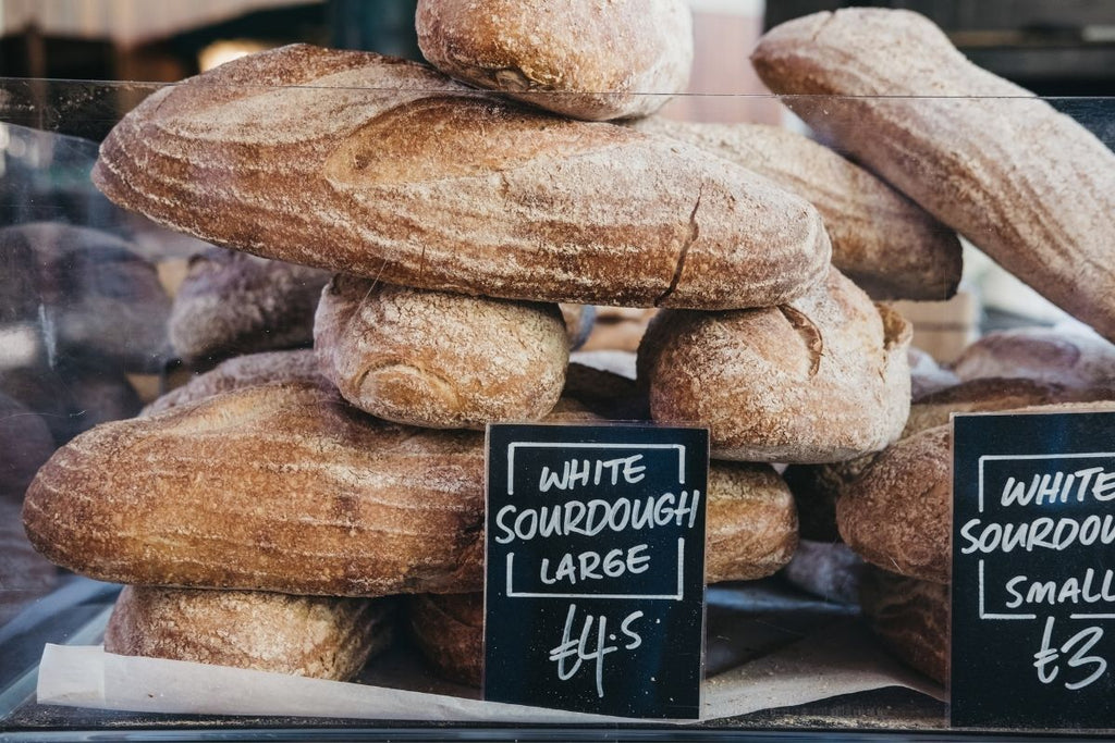 White sourdough bread for sale