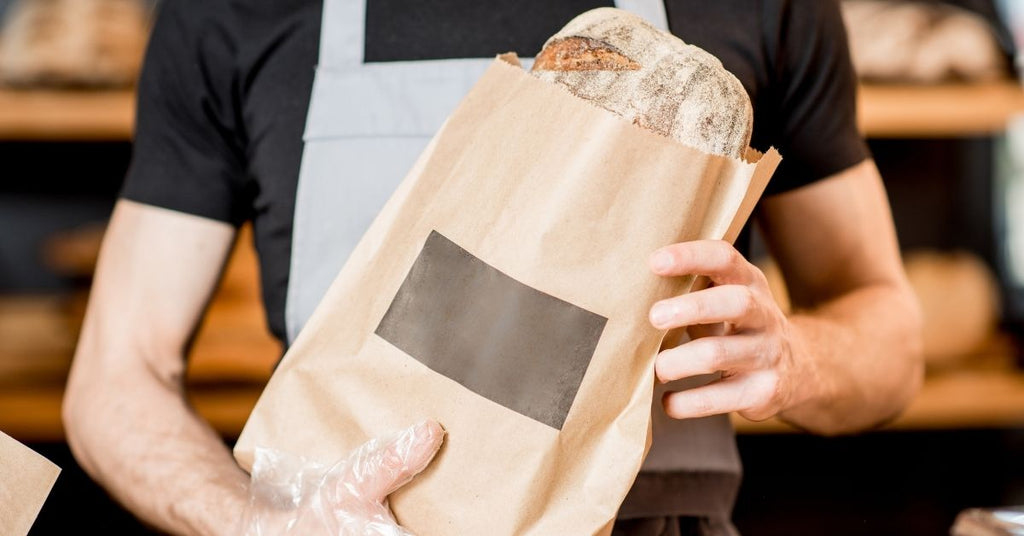 Store sourdough in brown paper bag