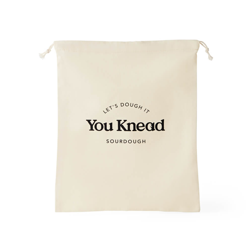 Cotton bread bag - You Knead Sourdough product image