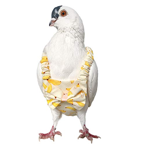 YUYUSO Pigeon Dove Diaper Pants with Leash for Pigeon Dove  PETOLY