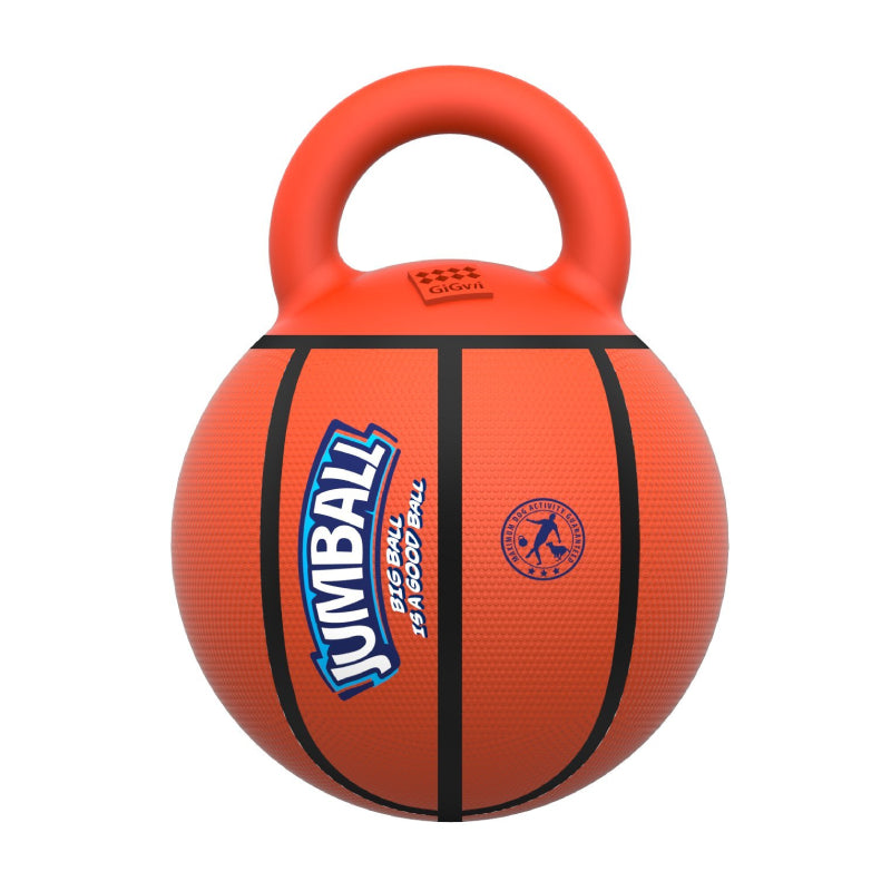 dog ball with handle