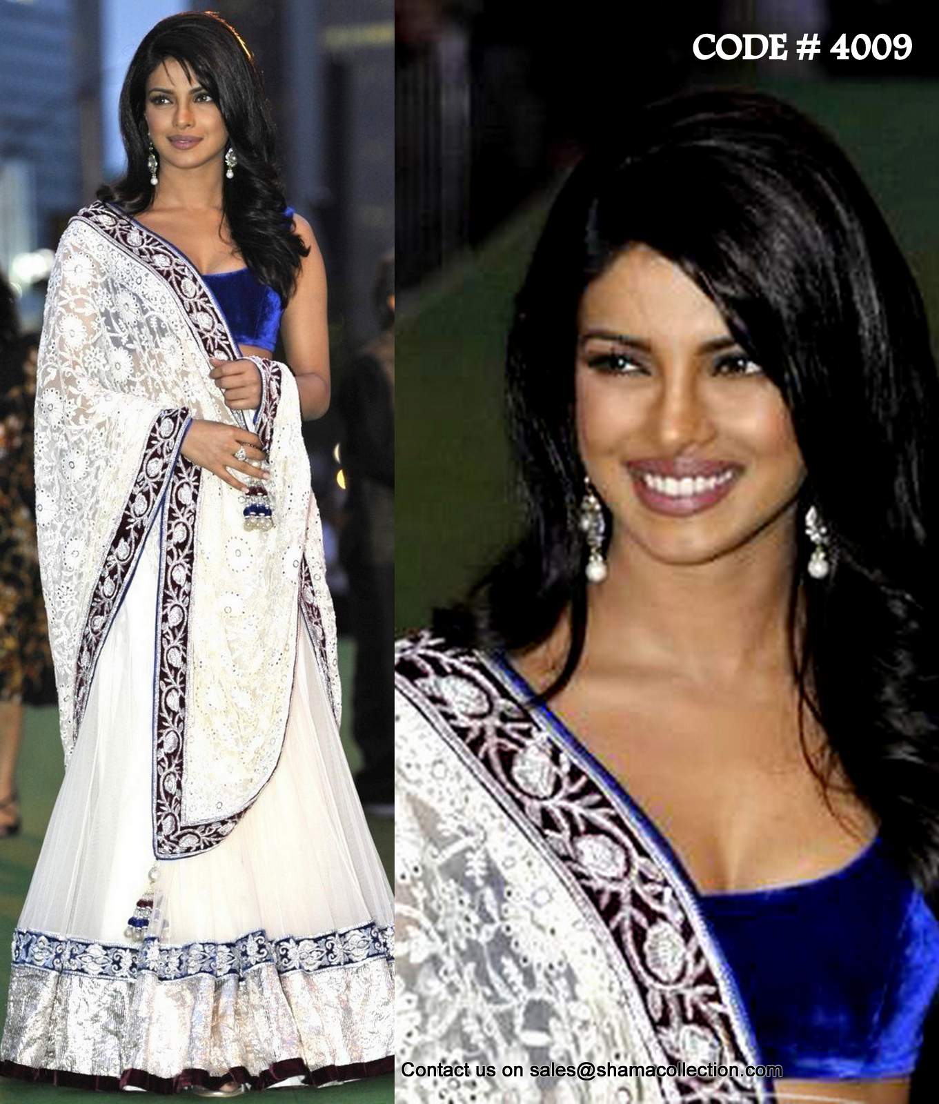 Priyanka Chopra White Wedding Ph 