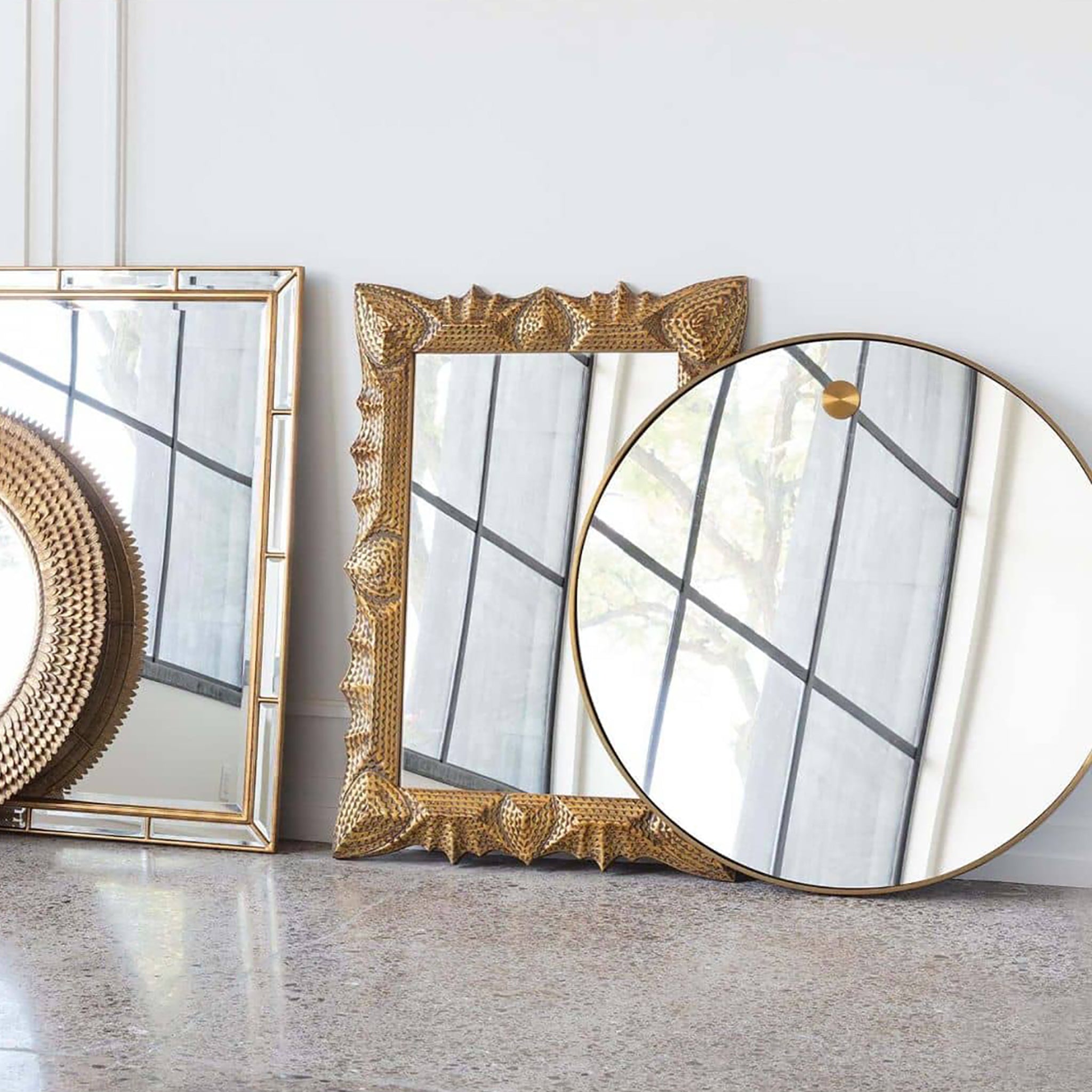 Angelica Circular Mirror