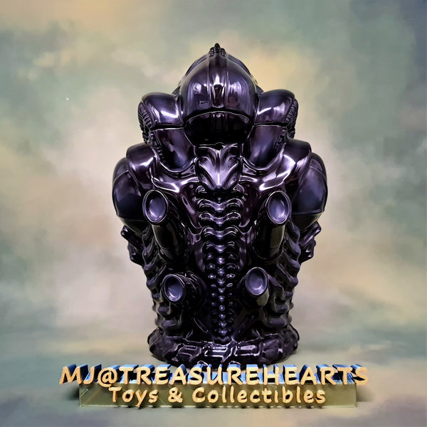 12" Warrior Alien Ceramic Cookie Jar