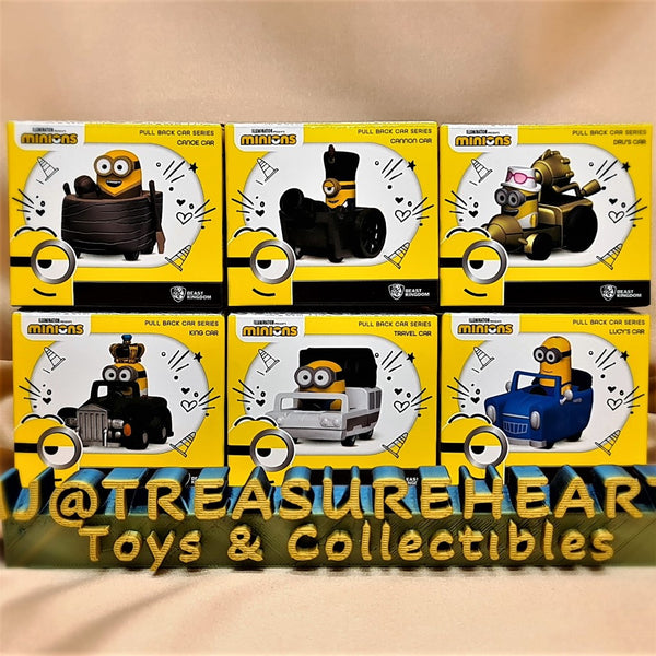 Despicable Me Pull Back Car Series (Set of 6) Box Front3