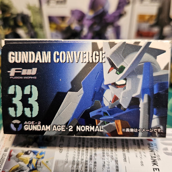 FW GUNDAM CONVERGE Part06 33 AGE-2 NORMAL Box top