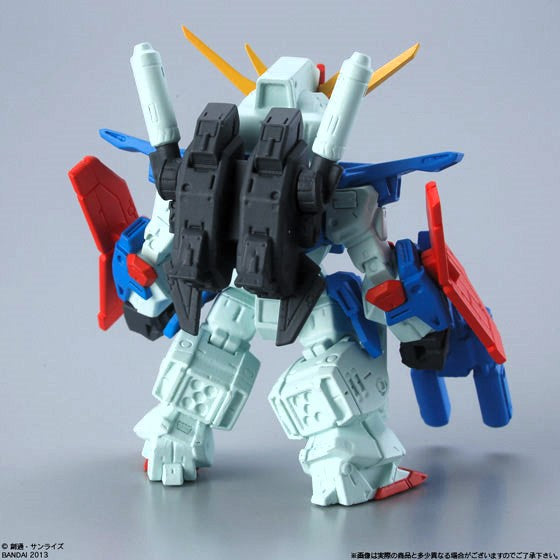 FW GUNDAM CONVERGE Part12 69 ZZ GUNDAM Fig back