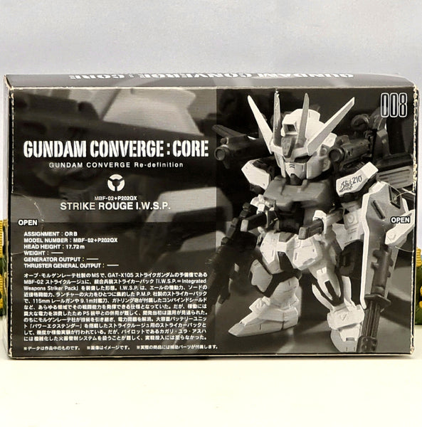 FW Gundam Converge Core Strike Rouge (IWSP) Box Back1